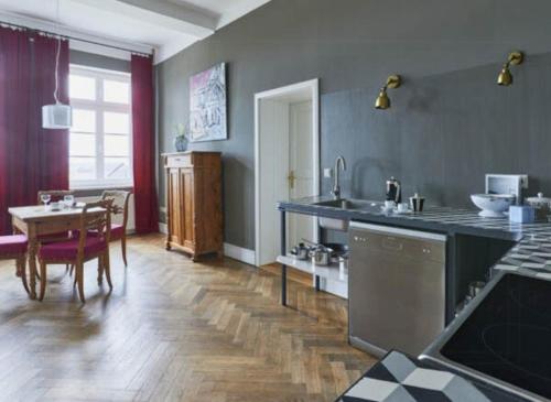 Viesnīcas āriene, Stylish Suite With Garden View in Alt Suhrkow