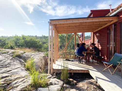 Vista exterior, Architect-Designed Cabin With Sea View In Loshavn in Farsund