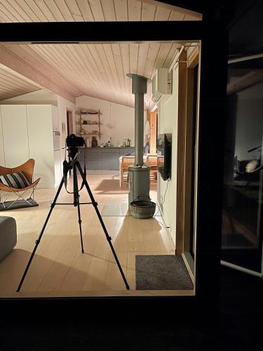 Exterior view, Minimalism In Architectural Home In Odsherred in Nykobing Sjaelland