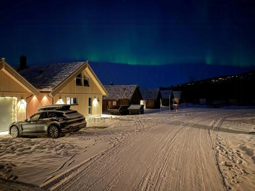 Vista exterior, New Mountain Cabin With Panoramic Views In Hafjell in Oyer