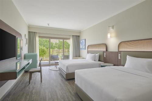 Zimmer mit verbindungstür, familien