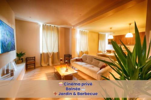 Escapade - Ciné privé, balnéo et jardin - Location saisonnière - Saint-Ambroix