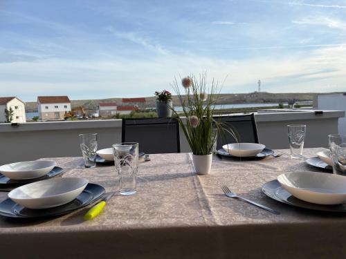 Balkons/terase, Apartments Šime (Apartments Sime) in Dinjiska