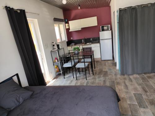 Studio avec terrasse in Ranchot