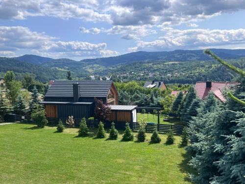 Mały Tiny Domek w górach z kominkiem , Piwniczna-Zdrój