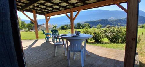 Chalet indépendant chez Aurèle (Chalet independant chez Aurele) in Dullin