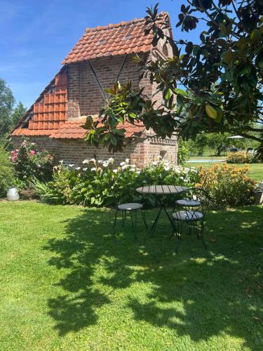 l'abreuvoir de rivière (l'abreuvoir de riviere) in Longpre-Les-Corps-Saints