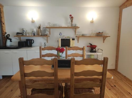 virtuve, chalet de Campagne avec option - petit déj (chalet de Campagne avec option - petit dej) in Maninghem