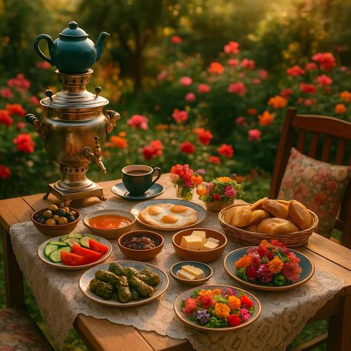 tuin, Ismayilli Pearl Family Stay in Ismailli