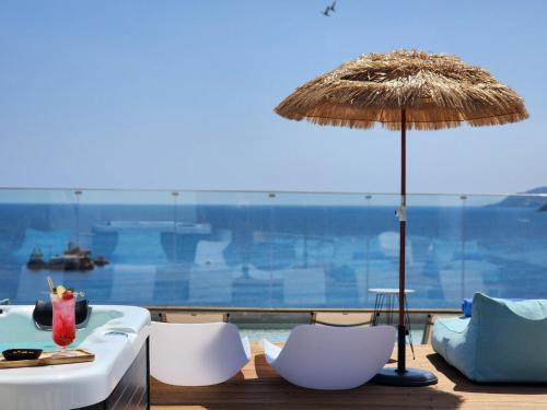 Swimming pool, Zoe Boutique Hotel in Geropotamos