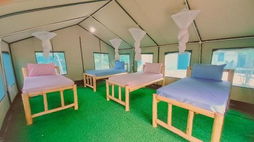 12 twin beds