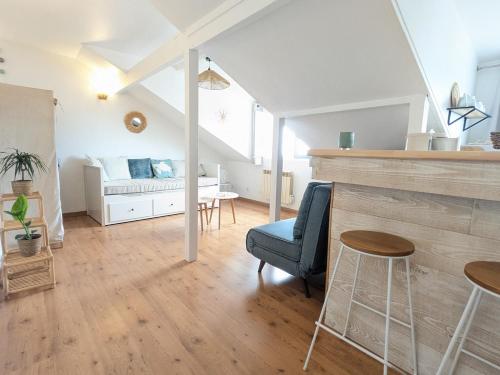 Studio 3 couchages vue mer in Chatelaillon-Plage