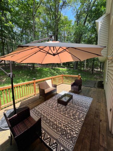 Cozy Budd Lake Cul-de-Sac Home Lodge in 巴德湖