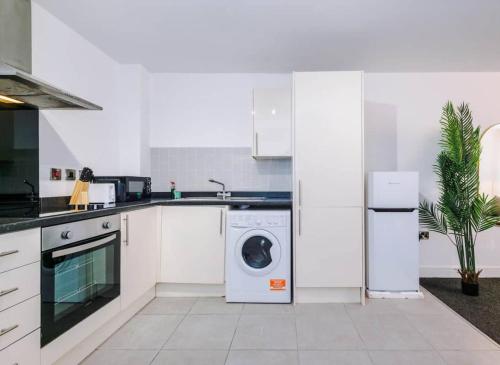 Salford Quays Apartment with Free Parking, Manchester (fotografie 8)