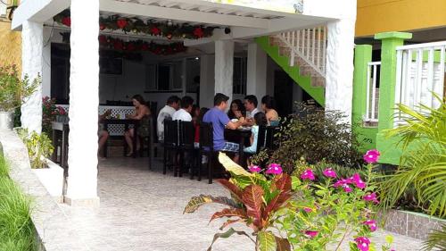 Étterem, Hotel Posada Enilda in Providencia