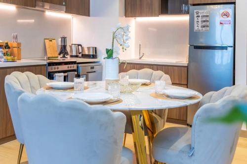 Kitchen, La Mer 1BR Ocean View 4 Pax near SIKKA Cafe - La Mer