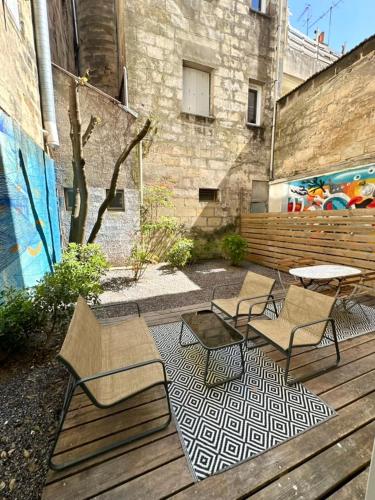Apartment with Garden 1 bedroom 3 people, Bordeaux (Foto 6)