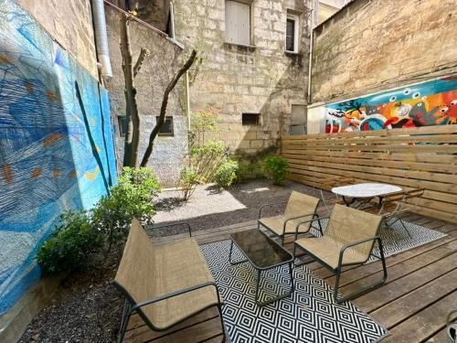 Apartment with Garden 1 bedroom 3 people, Bordeaux (Foto 2)