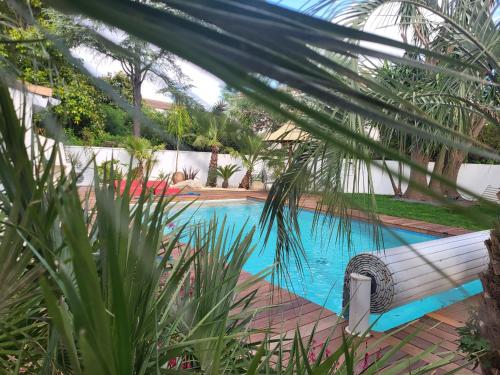 Maison familiale avec piscine calme entre golf et mer gîte à louer Golf de la Grande Motte