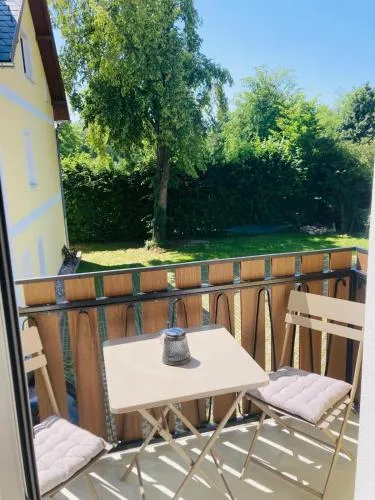 Apartment beim Schloss Ort mit Balkon und Parkplatz in Gmunden, Österreich