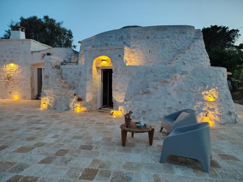 A szálláshely kívülről, Le pietre di Puglia in Santa Caterina