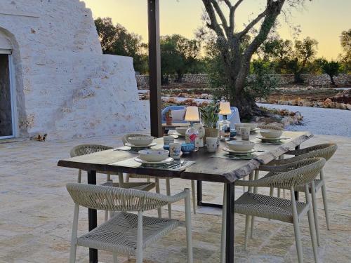 A szálláshely kívülről, Le pietre di Puglia in Santa Caterina