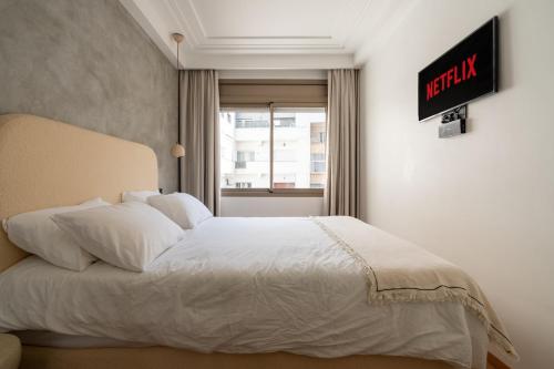 Central Cosy 2BR 2 Baths, Balcony & Clear View, Casablanca (fotografie 9)