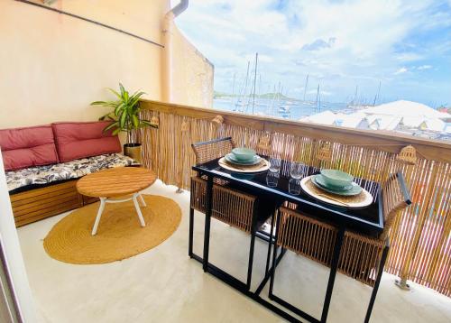Studi0 coco0n, vue sur la marina, Marigot (photo 2)