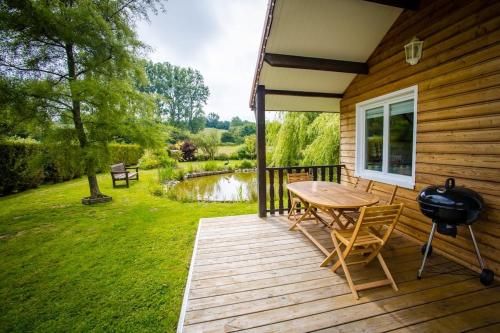 Erkély/terasz, Le Chalet Cavronnais in Hesdin