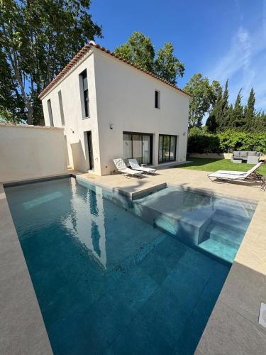 Villa neuve plage a pied - Location, gîte - Saint-Cyr-sur-Mer