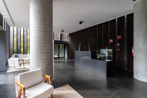 บริการและสิ่งอำนวยความสะดวก, Onze22 by Viva - Estúdios Modernos a 400m do Metrô Vila Madalena com Piscina no Rooftop (Onze22 by Viva - Estudios Modernos a 400m do Metro Vila Madalena com Piscina no Rooftop) in ปินเยย์โรส