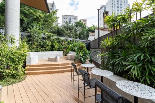 ทัศนียภาพ, Onze22 by Viva - Estúdios Modernos a 400m do Metrô Vila Madalena com Piscina no Rooftop (Onze22 by Viva - Estudios Modernos a 400m do Metro Vila Madalena com Piscina no Rooftop) in ปินเยย์โรส