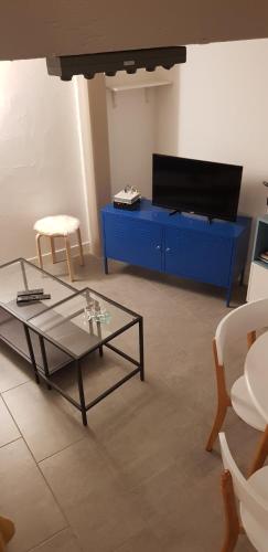 共用Lounge/電視區, Charming small quiet house for 2 to 4 pers in 拉泰斯特德比克