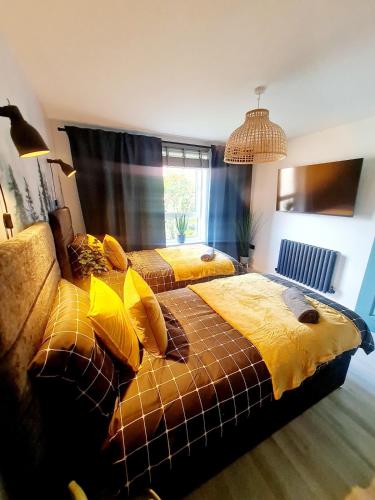 Modern Apartment - FREE parking, Glasgow (foto 9)