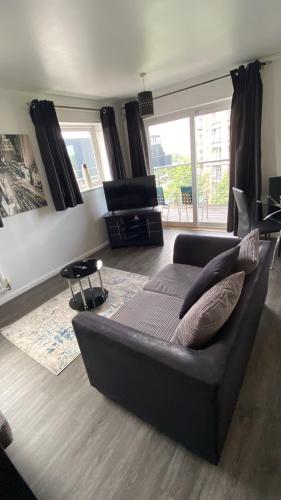 Stylish spacious 2 bed Apt Balcony Nr City Stadium, Manchester (fotografie 8)