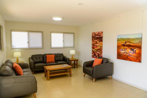 Közös társalgó / TV, Cooper's Country Lodge in Eromanga
