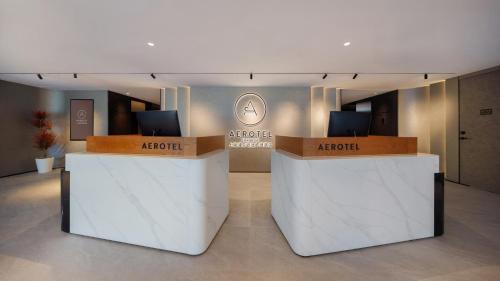 Lobi, Aerotel Shanghai Pudong Airport Hotel in Shanghai