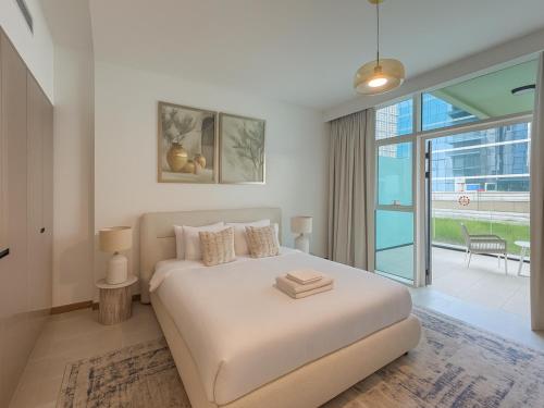 Luxury Studio in Urban Oasis, Business Bay, Dubaj