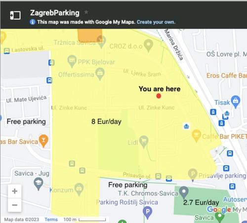 Zagreb Apt near River&Bus&Airport in Savica