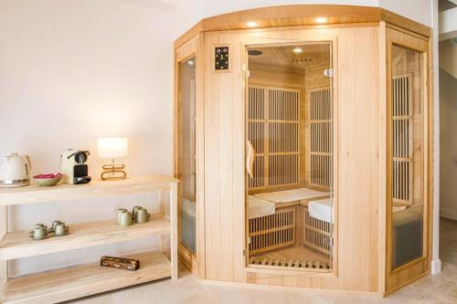 Сауна, Maison Spa et Sauna, Cœur de la Normandie in Herouville-Saint-Clair