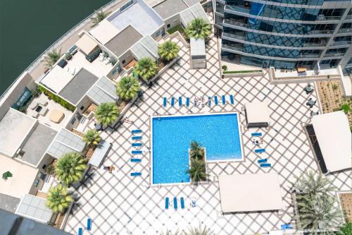 Studio with Big Balcony Walk to Beach Marina, Dubai (foto 5)
