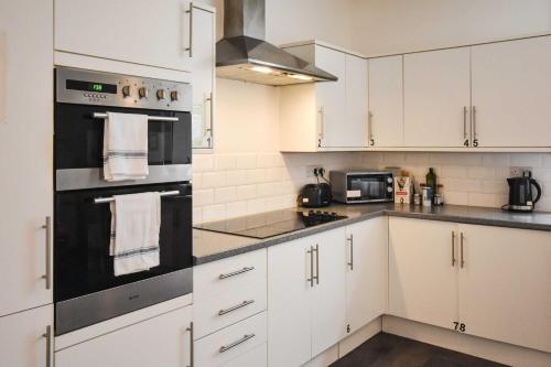 Kitchen, No 13 Georgian Shared House - By Clifton Short Lets in Bristol