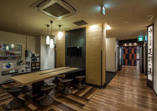 ห้องส่วนกลางสำหรับนั่งเล่น/ดูทีวี, Fukui Manten Hotel Ekimae in ฟุกุอิ