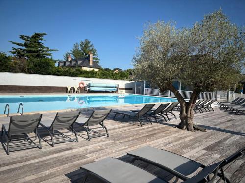 appartement en résidence privée avec piscine