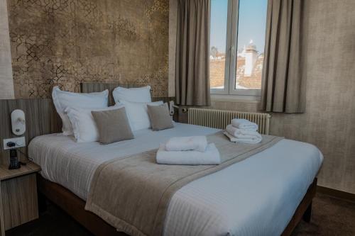 Chambre double, vue sur la mer