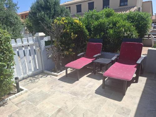 Villa T3 Mezzanine 6 pers. avec piscine, parking privé, proche plage et commerces - FR-1-81-270