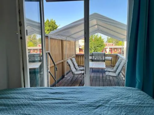 Grill and Chill Terrasse, Dresden und Sächsische Schweiz erleben in Heidenau, Deutschland