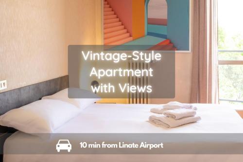 Vintage Apt - LIN Airport 10 min, Milán