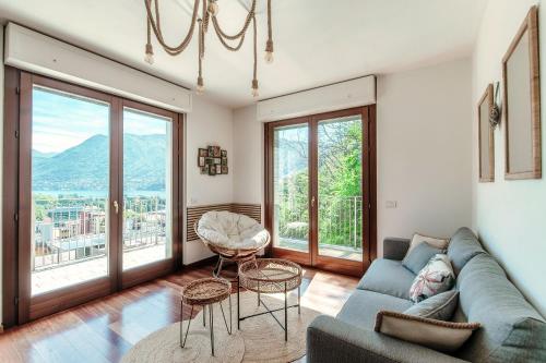 Sky Attic Lake Como by Quokka 360 - Big terrace with Amazing panorama