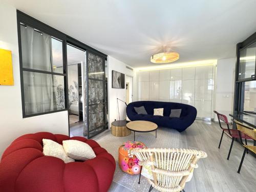 ApartHotel Riviera - Terrasse Loft de la Providence - Vieille Ville - Esprit Loft en 2 pices AC, Nice (fotografie 2)